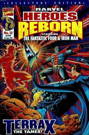 Marvel Heroes Reborn (UK) issue 12-B Unbagged Cardstock Cover