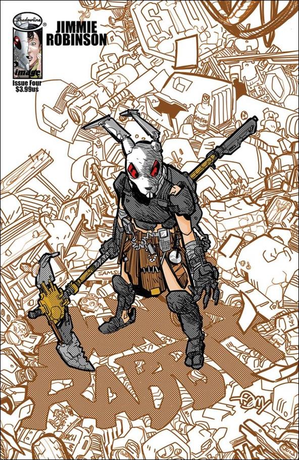 Junk Rabbit issue 4-C Seth Damoose Cover