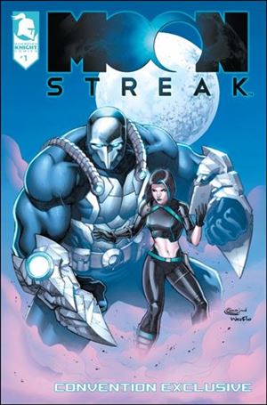 Moon Streak issue 1-C Sajad Shah Convention Cover