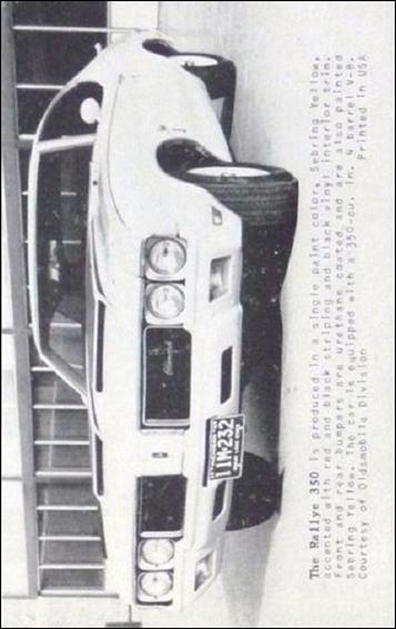 Sports Cars (1970) (Base Set) card 30 Rallye 350