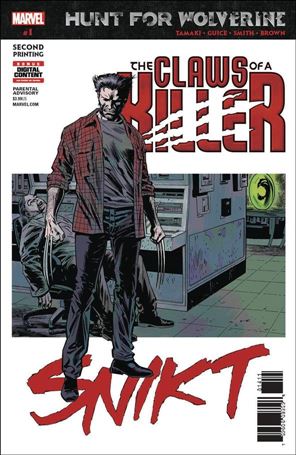 Hunt for Wolverine: The Claws of a Killer issue 1-D Butch Guice Cover (2nd Printing)