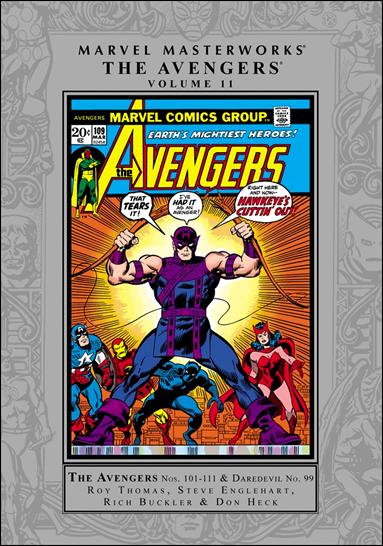 Marvel Masterworks: The Avengers issue 11 Silver Dust Jacket