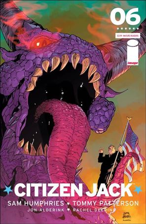 Citizen Jack issue 6-B Ryan Stegman Cover