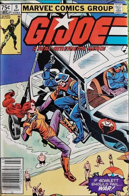 G.I. Joe: A Real American Hero issue 9-C Canadian Price Cover