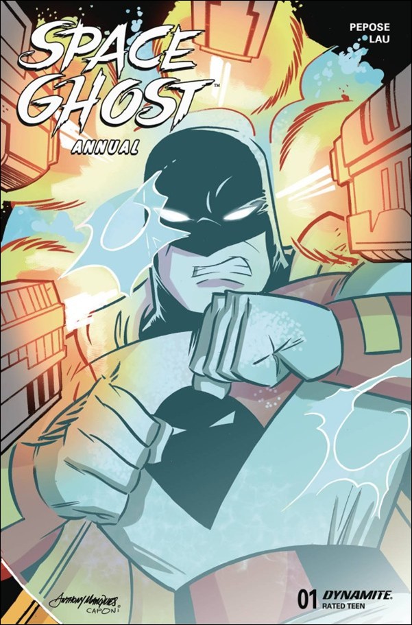 Space Ghost Annual issue 1-D Anthony Marques Cover