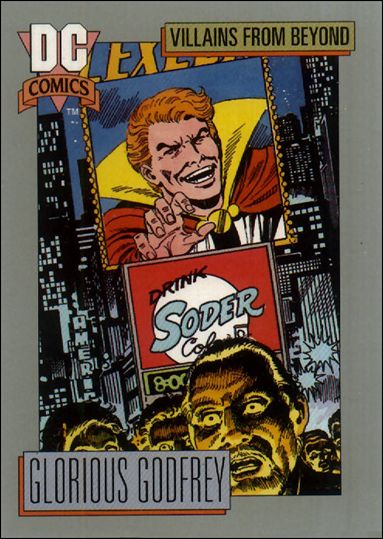 DC Cosmic Cards (Base Set) card 131 Glorious Godfrey