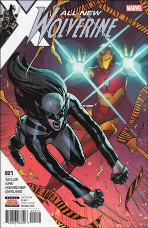 All-New Wolverine  issue 21 David Marquez Cover