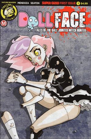 Dollface issue 1-B Dan Mendoza Pin-Up Cover