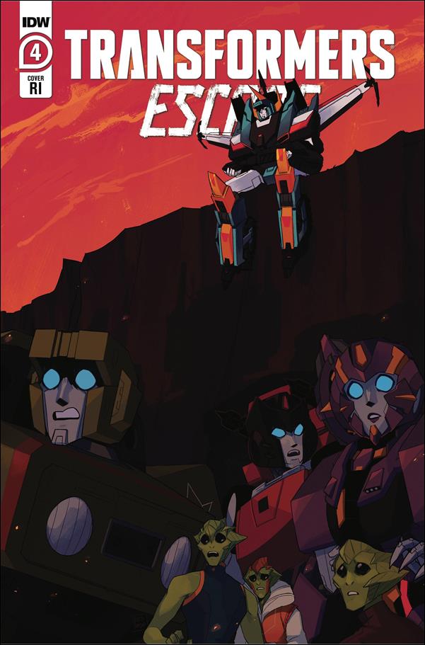 Transformers Escape issue 4-C Red Powell 1:10 Cover