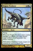Magic the Gathering: Dissension (Base Set) card 133 Trygon Predator