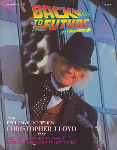 Back to the Future Fan Club Magazine issue 3
