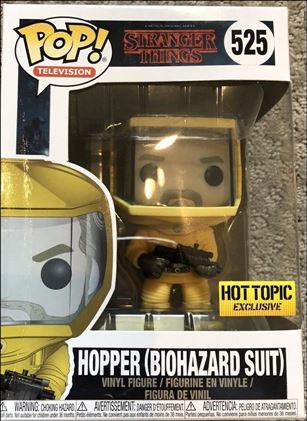 POP! Television figure 525 Hopper (Biohazard Suit) Hot Topic Exclusive
