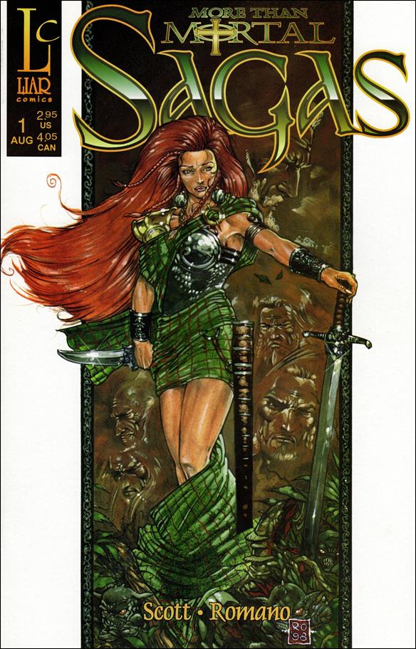 More Than Mortal: Sagas issue 1 Romano Molenaar Cover