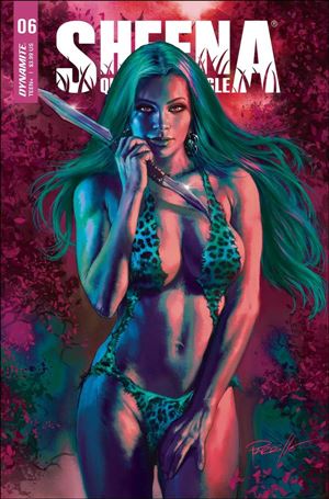 Sheena: Queen of the Jungle (2021) issue 6-F Lucio Parrillo Ultraviolet Cover