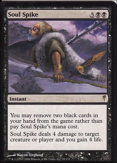 Magic the Gathering: Coldsnap (Base Set) card 70 Soul Spike