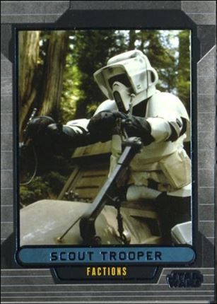 Star Wars Galactic Files (Base Set) card 345 Scout Trooper