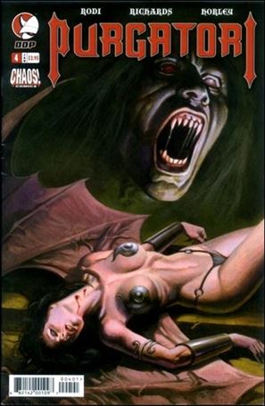 Purgatori (2005) issue 4 Alex Horley Cover