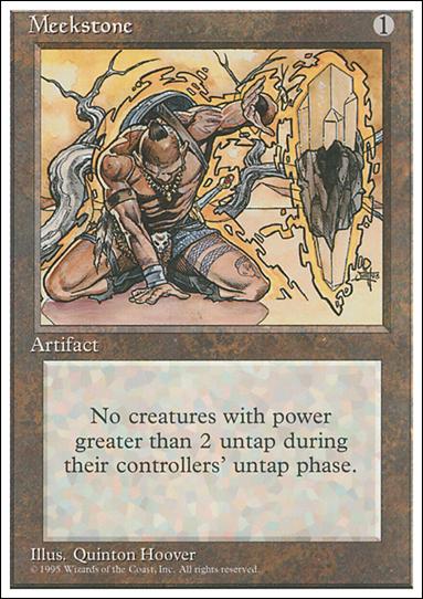 Magic the Gathering: 4th Edition (Base Set) card 335 Meekstone
