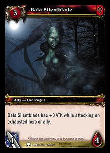 World of Warcraft: Heroes of Azeroth (Base Set) card 226 Bala Silentblade