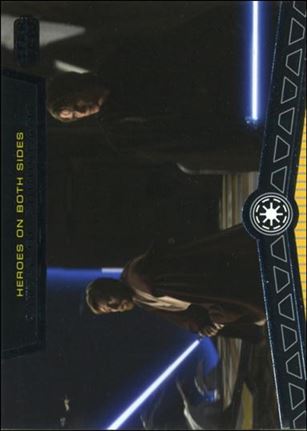 Star Wars Galactic Files (Heroes on Both Sides Subset) card HB-4 Battle of Coruscant
