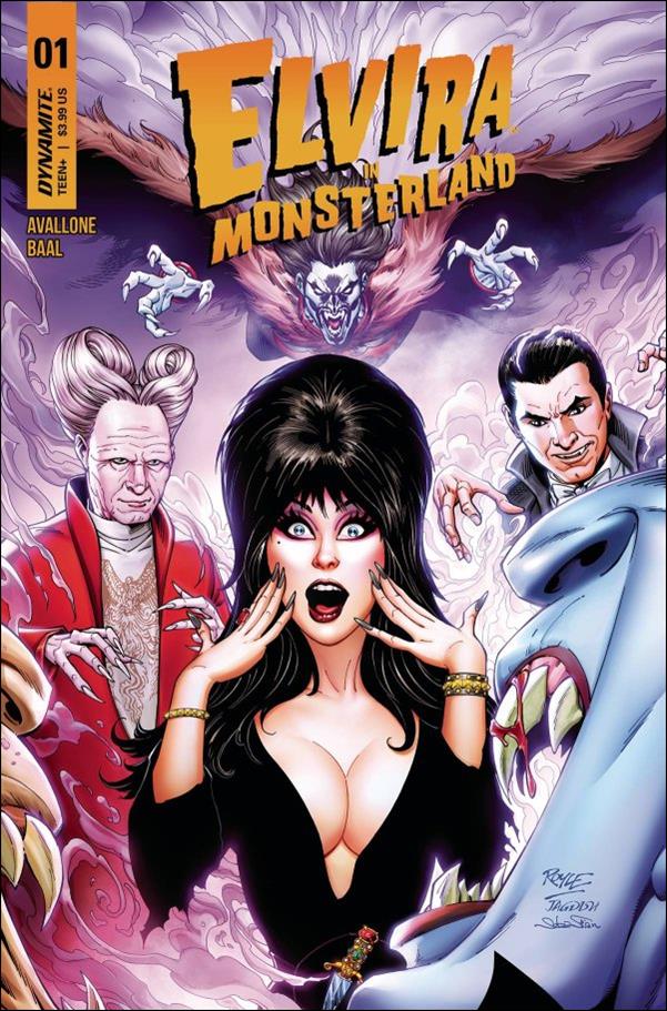 Elvira in Monsterland issue 1-B John Royle Cover