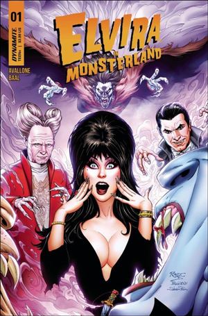 Elvira in Monsterland issue 1-B John Royle Cover