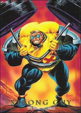 1992 Marvel Masterpieces (Base Set) card 85 Strong Guy