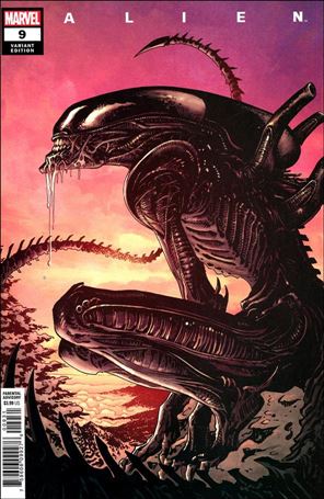 Alien (2021) issue 9-C Geoff Shaw 1:25 Cover