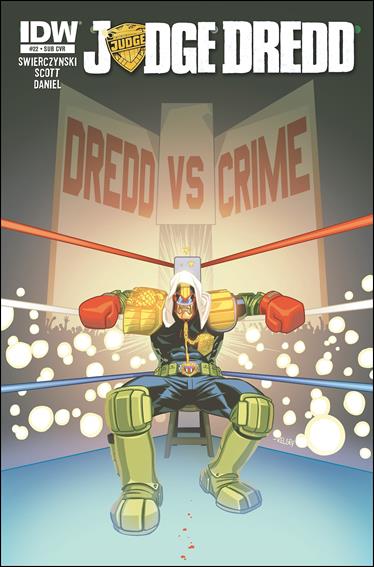 Judge Dredd (2012) issue 22-B Kelsey Shannon Subscription Cover