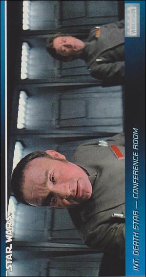 Star Wars Widevision (Base Set) card 32 Int. Death Star - Conference Room