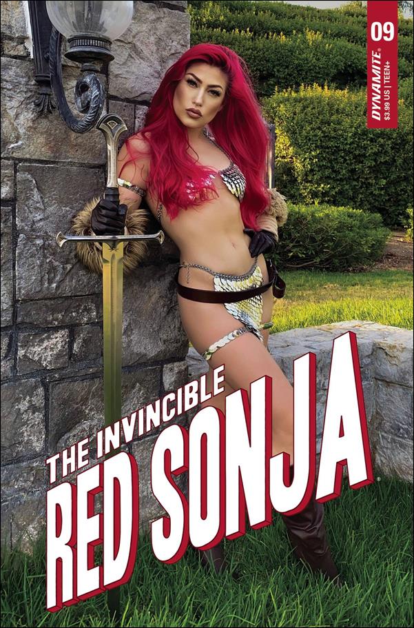 Invincible Red Sonja issue 9-E Cosplay Photo Cover