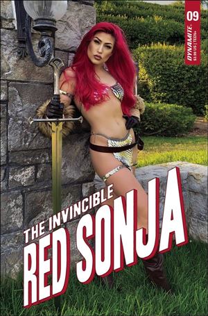 Invincible Red Sonja issue 9-E Cosplay Photo Cover