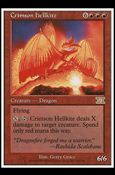 Magic the Gathering: 6th Edition (Base Set) card 172 Crimson Hellkite