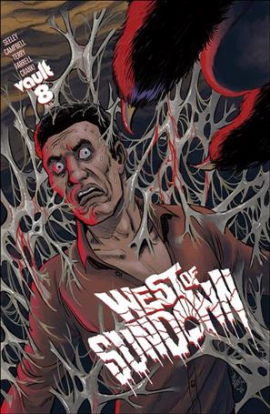 West of Sundown issue 8-B Jim Terry Cover
