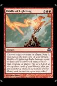 Magic the Gathering: Future Sight (Base Set) card 105 Riddle of Lightning