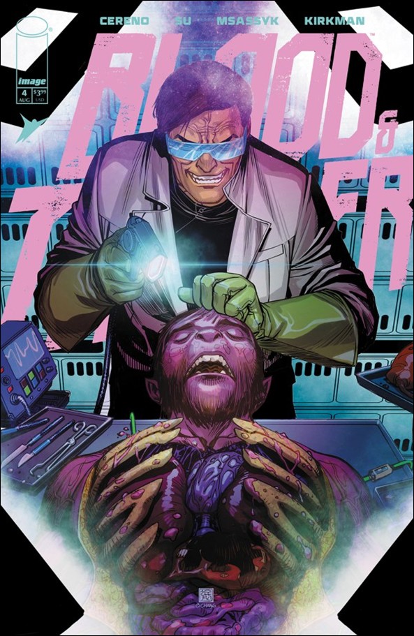 Blood & Thunder issue 4-D Bernard Chang 1:25 Cover