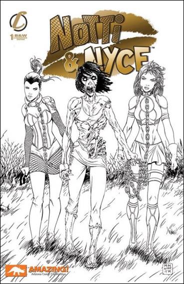Notti & Nyce (2014) issue 1-L Marat Mychaels Amazing Arizona B&W Cover 1/50