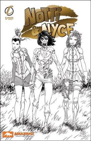 Notti & Nyce (2014) issue 1-L Marat Mychaels Amazing Arizona B&W Cover 1/50