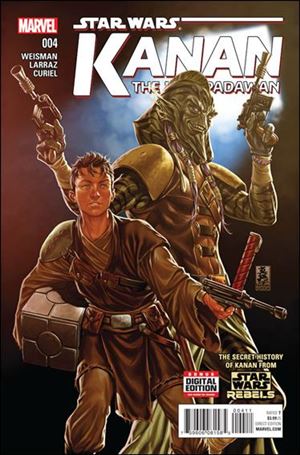 Kanan - The Last Padawan issue 4 Mark Brooks Cover