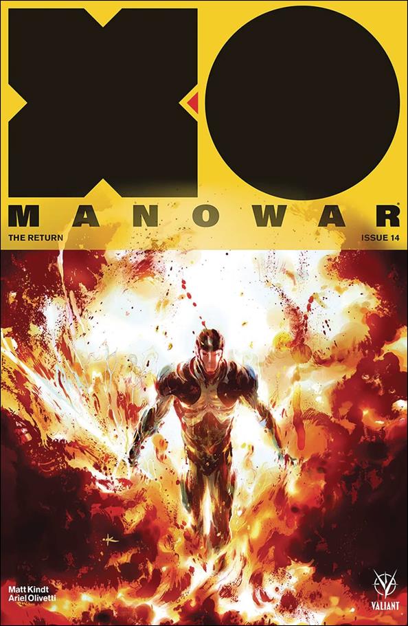X-O Manowar (2017) issue 14-C Keron Grant 1:20 Cover