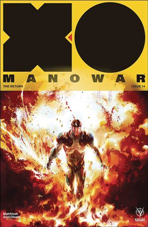 X-O Manowar (2017) issue 14-C Keron Grant 1:20 Cover