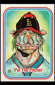 Awsome! All-Stars (Base Set) card 75-B Pat The Pitcher / Puzzle Back