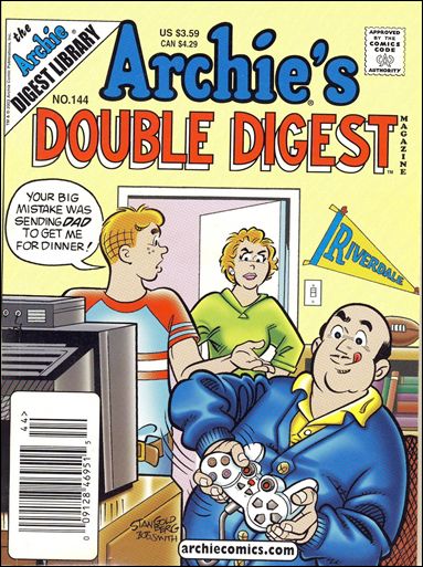 Archie's Double Digest Magazine issue 144 Digest Sized