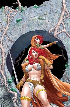 Unbreakable Red Sonja issue 1-X Giuseppe Matteoni Virgin 1:40 Cover