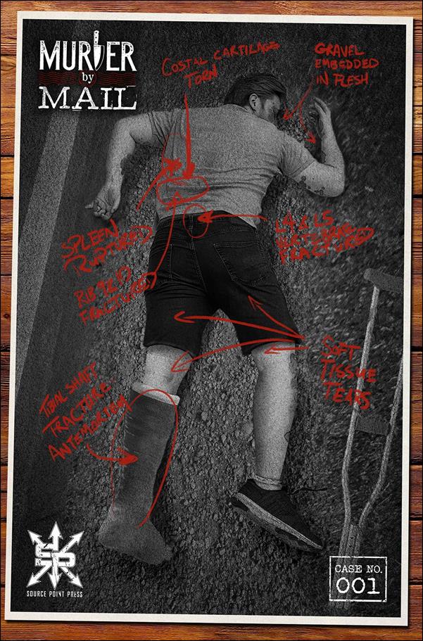 Murder by Mail issue 1-B Joshua Werner Crime Scene Photo Cover