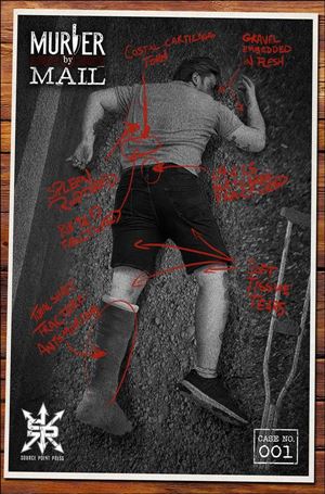 Murder by Mail issue 1-B Joshua Werner Crime Scene Photo Cover