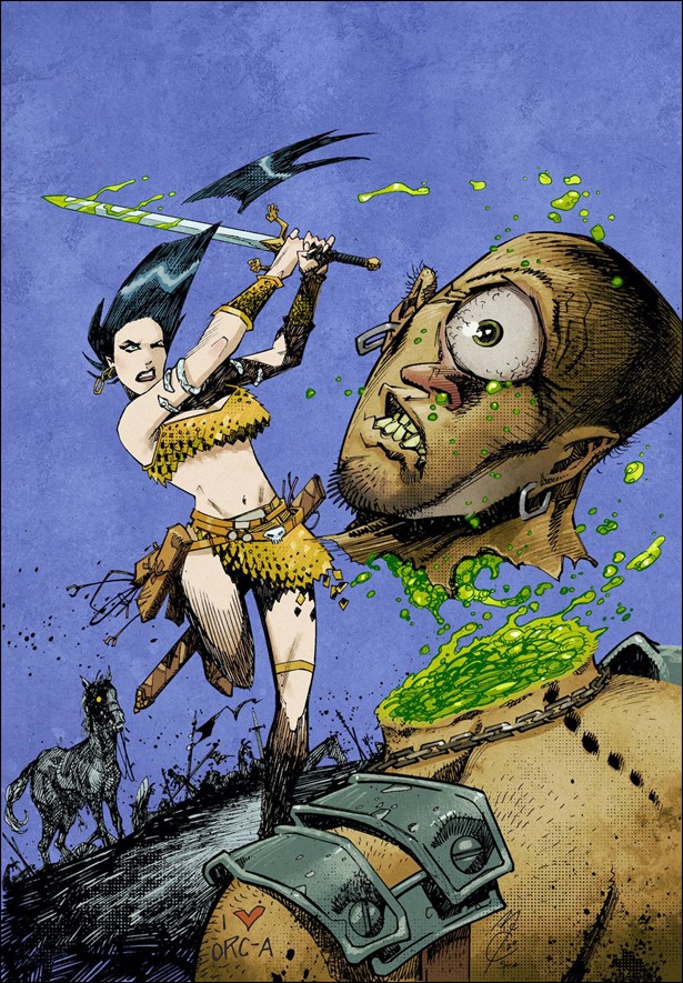 Babs issue 5-B John McCrea 1:4 Cover
