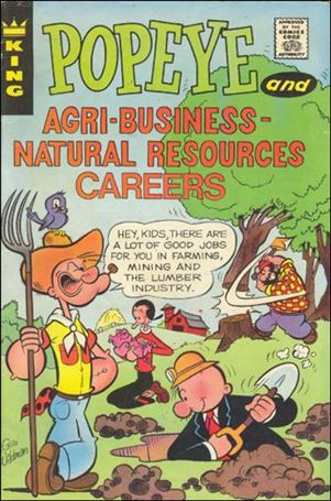 Popeye: King Educational Comics Giveaway Cover Image 2