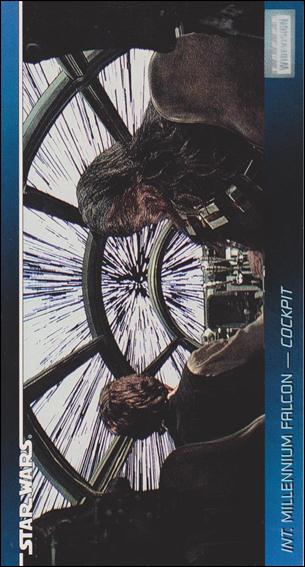 Star Wars Widevision (Base Set) card 51 Int. Millennium Falcon - Cockpit