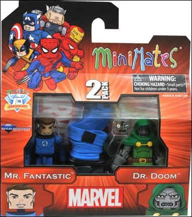 Best of Marvel Minimates figure 7 Mister Fantastic and Doctor Doom